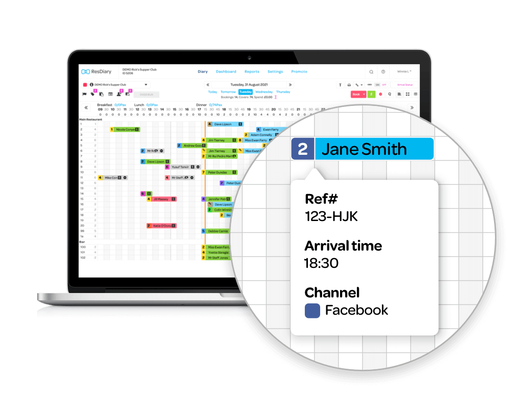 Booking-on-diary-2