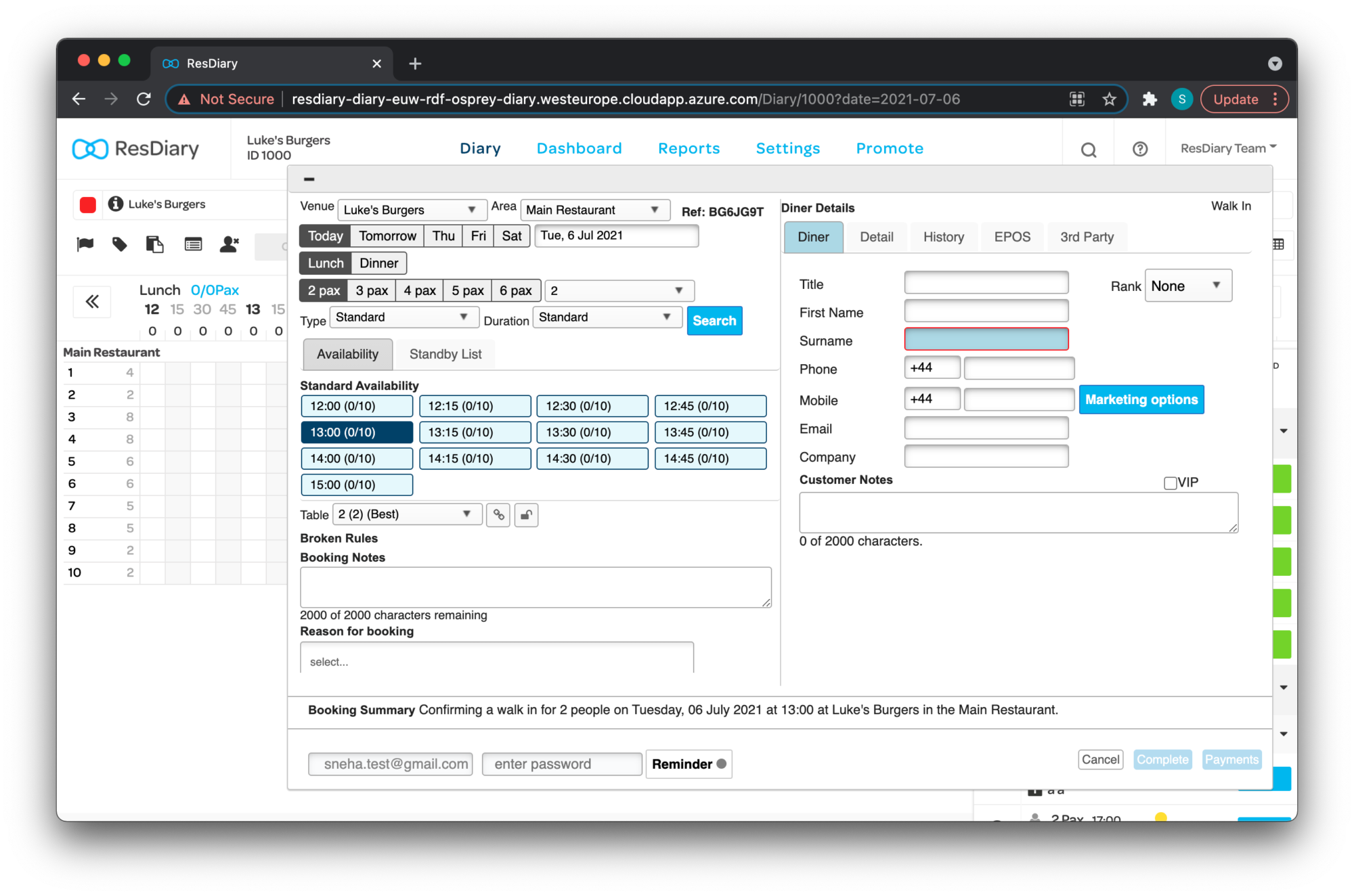 Release 14.22 Diary Improvements