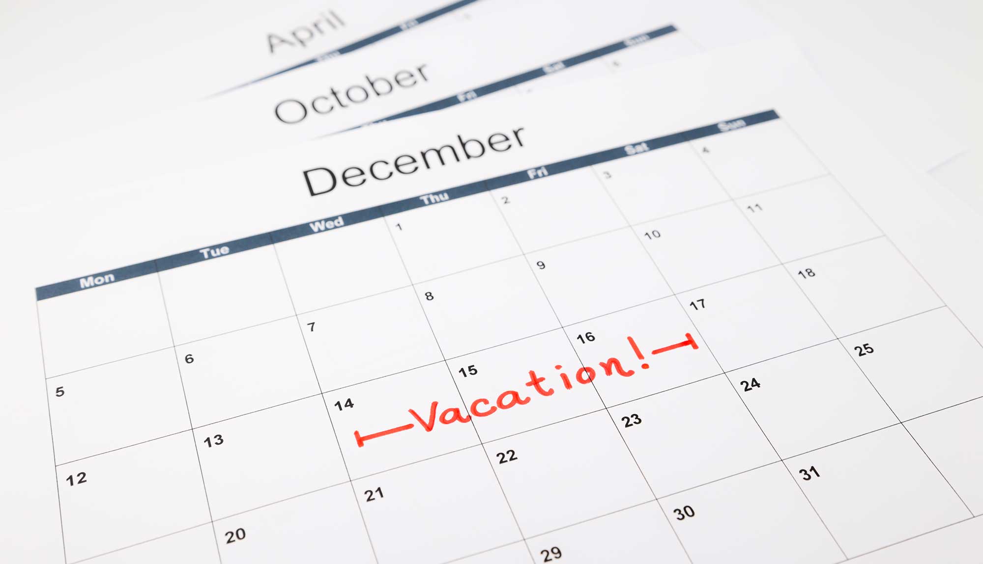 When is the right time to take time off/ away from your business?